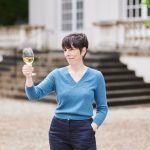 Sandrine Audegond en dégustation de vin